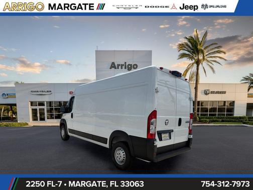 Bright White Clearcoat 2026 RAM ProMaster 2500 Tradesman