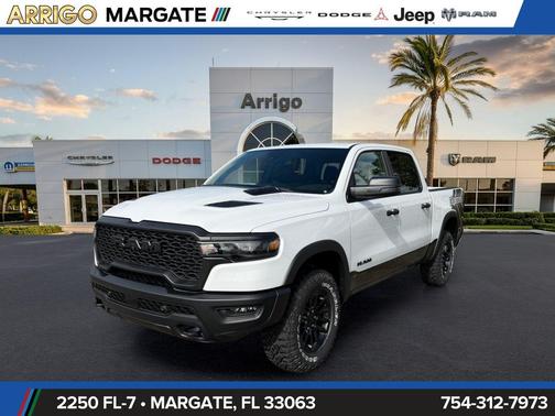 Bright White Clearcoat 2027 RAM 1500 Rebel