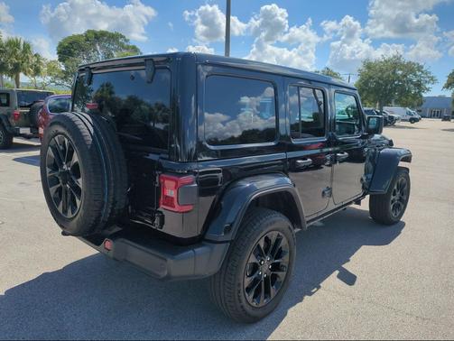 Black Clearcoat 2025 Jeep Wrangler 4xe Sahara