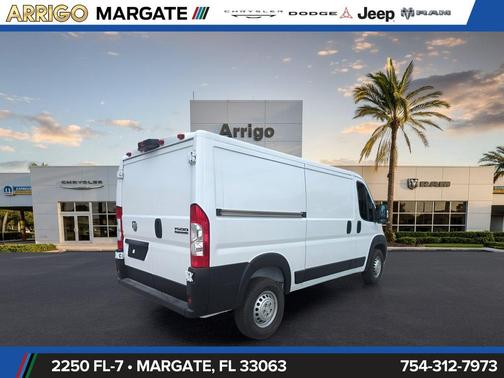 Bright White Clearcoat 2026 RAM ProMaster 1500 Low Roof