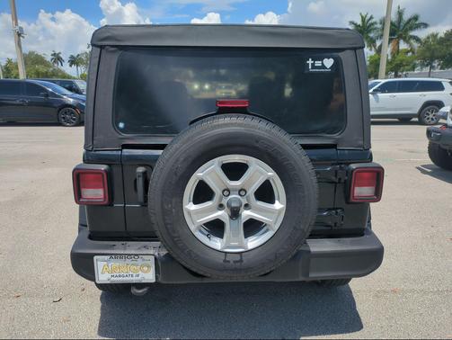 Black Clearcoat 2021 Jeep Wrangler Sport S