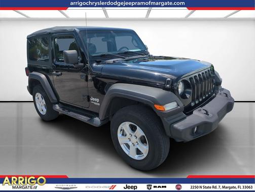 Black Clearcoat 2021 Jeep Wrangler Sport S