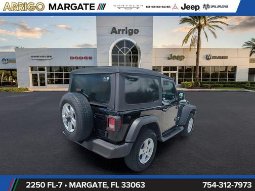 Black Clearcoat 2021 Jeep Wrangler Sport S