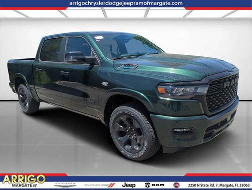 Serrano Green Metallic 2026 RAM 1500 Big Horn/Lone Star