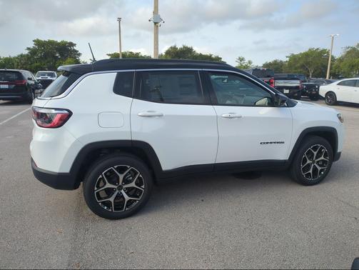 Bright White Clearcoat 2026 Jeep Compass Limited
