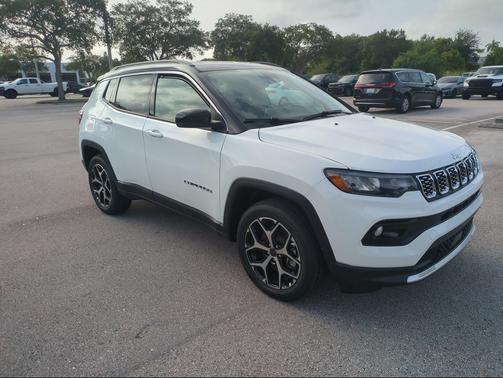 Bright White Clearcoat 2026 Jeep Compass Limited