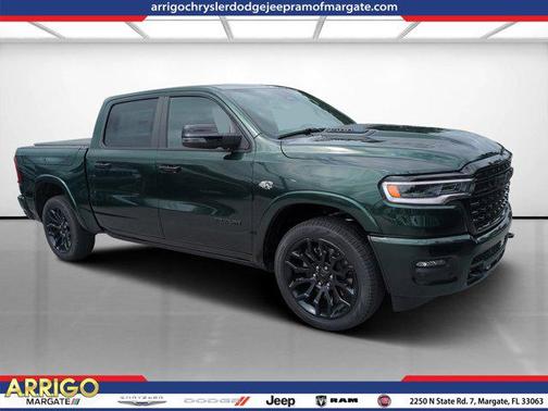 Serrano Green Metallic 2026 RAM 1500 Limited