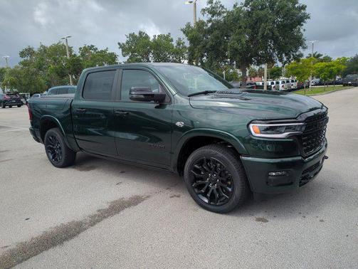 Serrano Green Metallic 2026 RAM 1500 Limited
