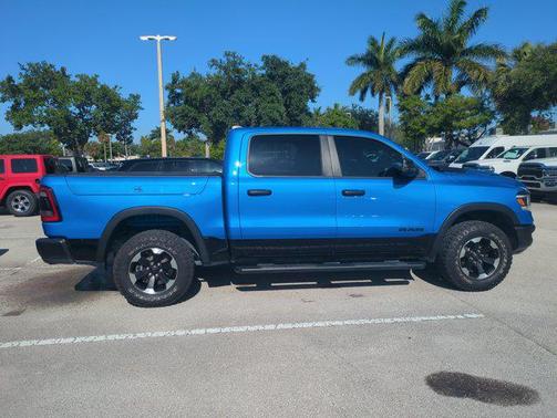 Hydro Blue Pearlcoat 2024 RAM 1500 Rebel