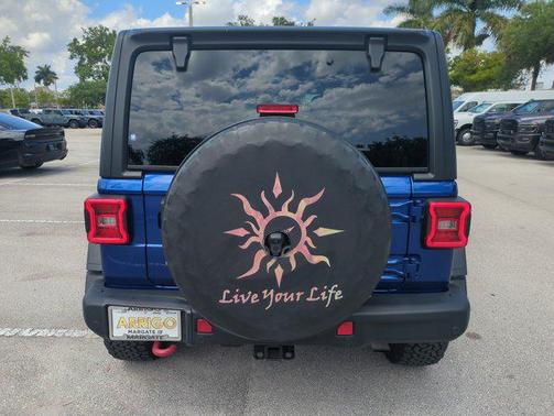 Ocean Blue Metallic Clearcoat 2019 Jeep Wrangler Unlimited Rubicon
