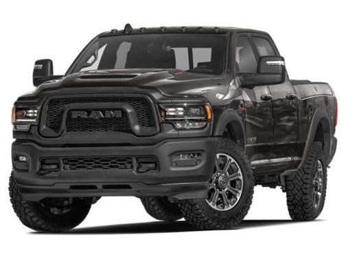 Bright White Clearcoat 2024 RAM 2500 Tradesman Crew Cab 4x4 8' Box