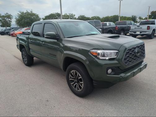 Army Green 2022 Toyota Tacoma TRD Sport