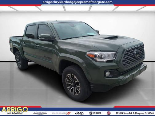 Army Green 2022 Toyota Tacoma TRD Sport