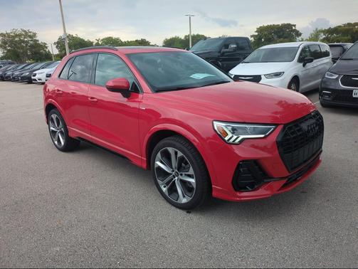 Tango Red Metallic 2022 Audi Q3 45 S line Premium Plus