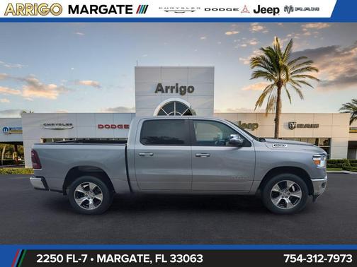 Billet Silver Metallic Clearcoat 2024 RAM 1500 Laramie