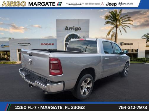 Billet Silver Metallic Clearcoat 2024 RAM 1500 Laramie