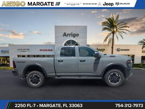 Ceramic Gray Clearcoat 2026 RAM 2500 Warlock Crew Cab 4x4 6'4' Box