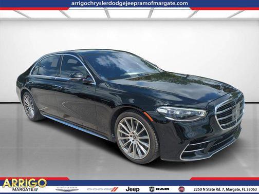 Black 2021 Mercedes-Benz S-Class 4MATIC