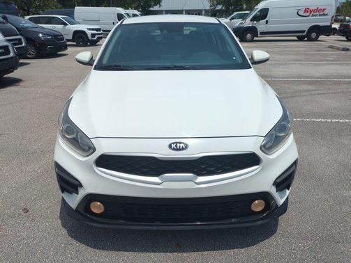 Clear White 2019 Kia Forte LXS
