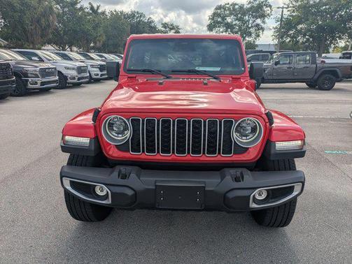 Firecracker Red Clearcoat 2025 Jeep Wrangler 4xe Sahara