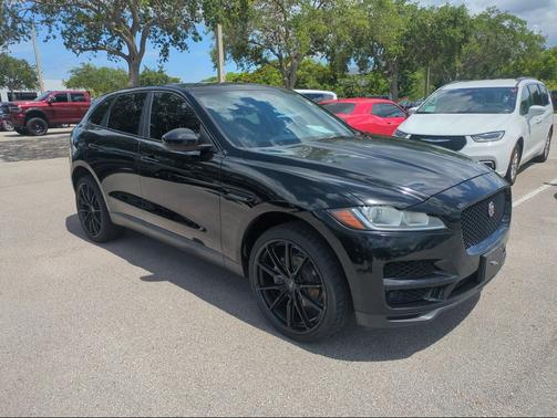 Black 2019 Jaguar F-PACE 25t Premium