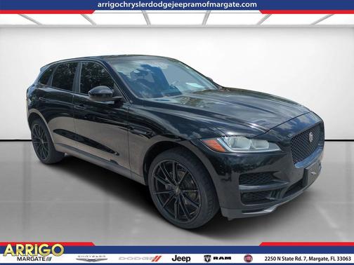 Black 2019 Jaguar F-PACE 25t Premium
