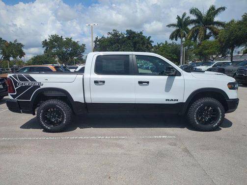 Bright White Clearcoat 2026 RAM 1500 Rebel