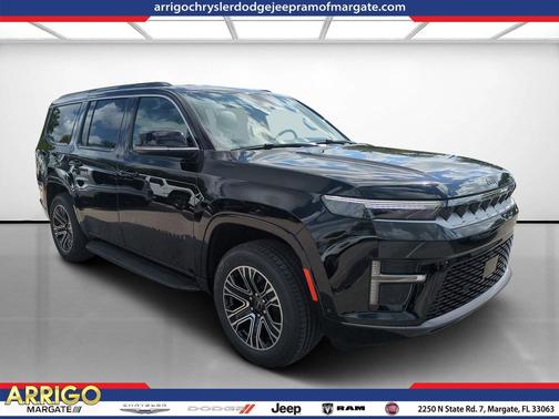 High Gloss Black 2026 Jeep Grand Wagoneer 4x2