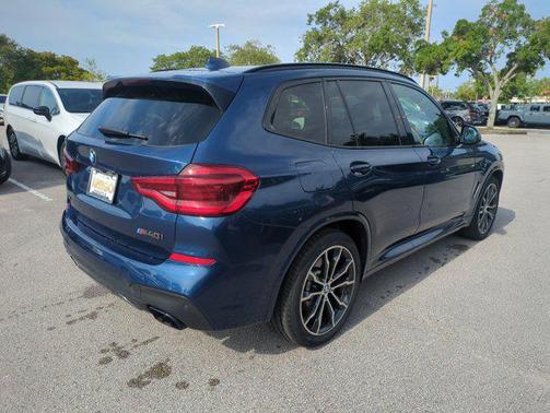 Phytonic Blue Metallic 2020 BMW X3 M40i