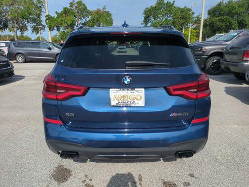 Phytonic Blue Metallic 2020 BMW X3 M40i