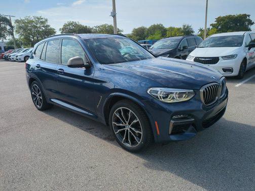 Phytonic Blue Metallic 2020 BMW X3 M40i