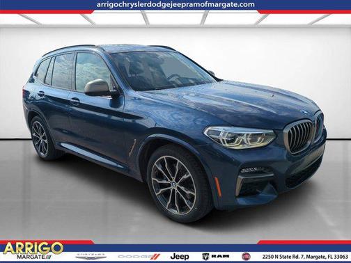 Phytonic Blue Metallic 2020 BMW X3 M40i