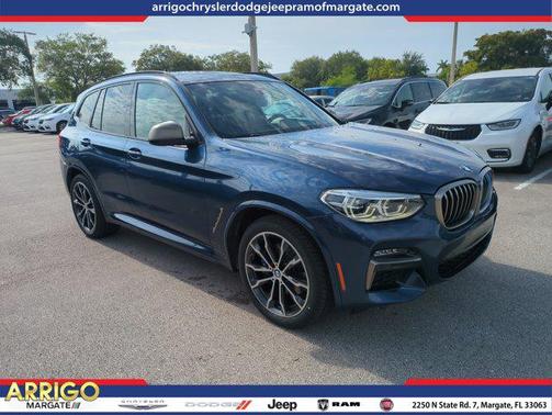 Phytonic Blue Metallic 2020 BMW X3 M40i