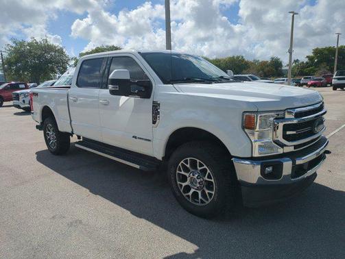 Star White Metallic Tri-Coat 2020 Ford F-250 Lariat
