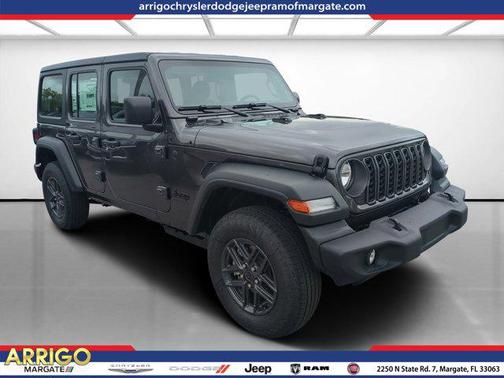 Granite Crystal Metallic Clearcoat 2026 Jeep Wrangler Sport