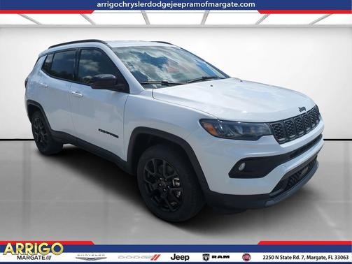 Bright White Clearcoat 2026 Jeep Compass Sport