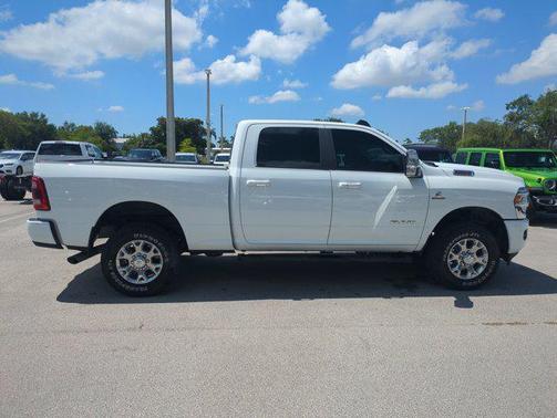 Bright White Clearcoat 2024 RAM 2500 Laramie Crew Cab 4x4 6'4' Box