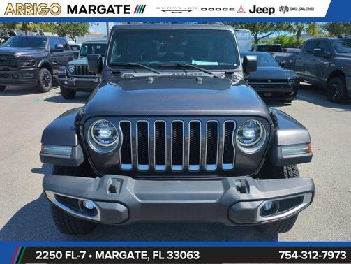 Granite Crystal Metallic Clearcoat 2020 Jeep Wrangler Unlimited North Edition 4x4