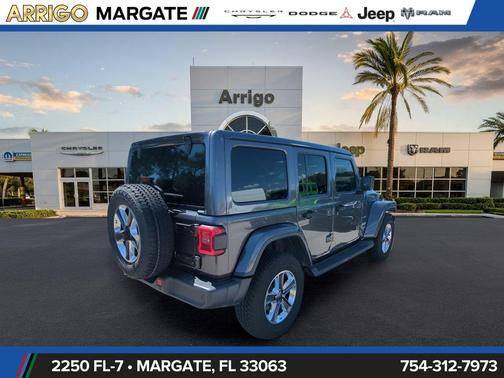Granite Crystal Metallic Clearcoat 2020 Jeep Wrangler Unlimited North Edition 4x4