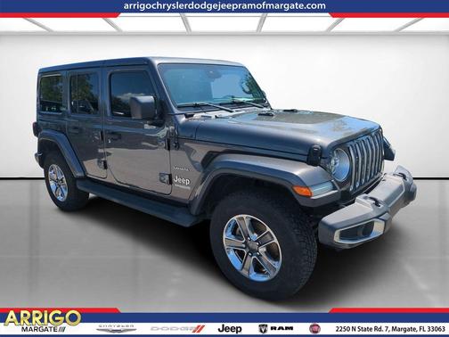 Granite Crystal Metallic Clearcoat 2020 Jeep Wrangler Unlimited North Edition 4x4