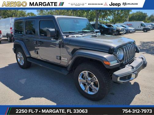 Granite Crystal Metallic Clearcoat 2020 Jeep Wrangler Unlimited North Edition 4x4