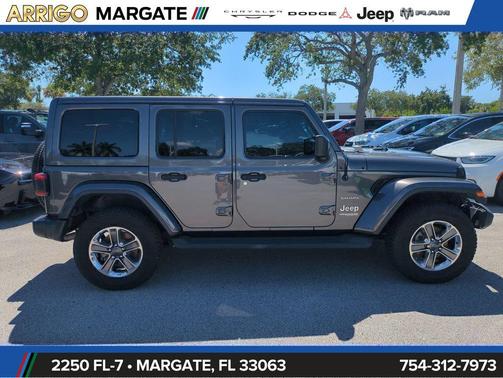 Granite Crystal Metallic Clearcoat 2020 Jeep Wrangler Unlimited North Edition 4x4