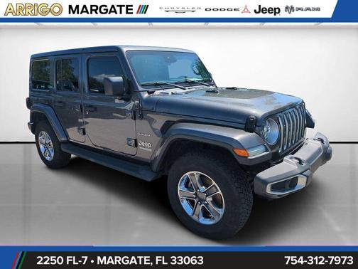 Granite Crystal Metallic Clearcoat 2020 Jeep Wrangler Unlimited North Edition 4x4