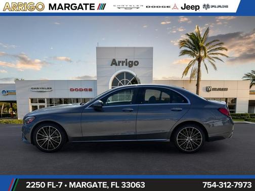 Gray Metallic 2021 Mercedes-Benz C-Class Sedan