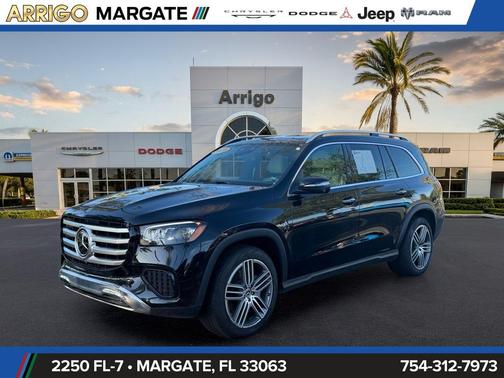 Obsidian Black Metallic 2025 Mercedes-Benz GLS 450 4MATIC