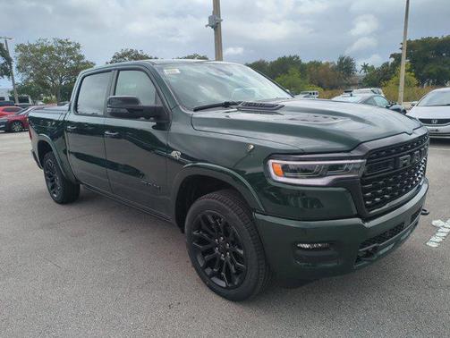 Serrano Green Metallic 2026 RAM 1500 Limited