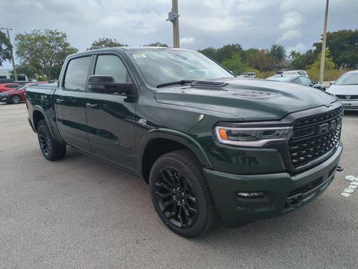 Serrano Green Metallic 2026 RAM 1500 Limited