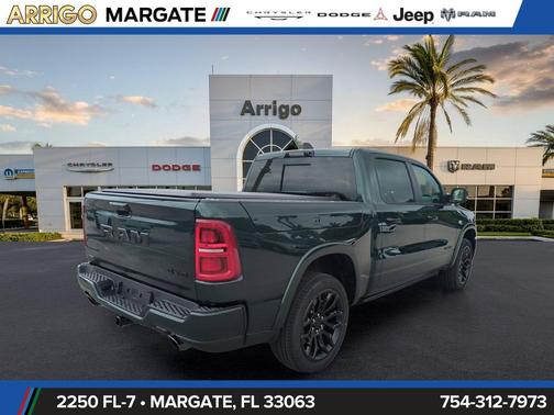 Serrano Green Metallic 2026 RAM 1500 Limited