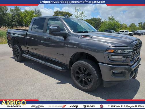 Granite Crystal Metallic Clearcoat 2025 RAM 2500 Big Horn Crew Cab 4x4 6'4' Box