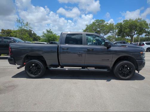 Granite Crystal Metallic Clearcoat 2025 RAM 2500 Big Horn Crew Cab 4x4 6'4' Box